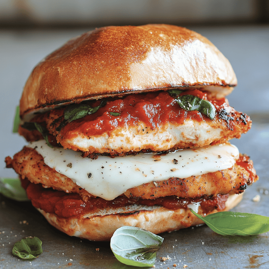 Chicken Parmesan Sandwich