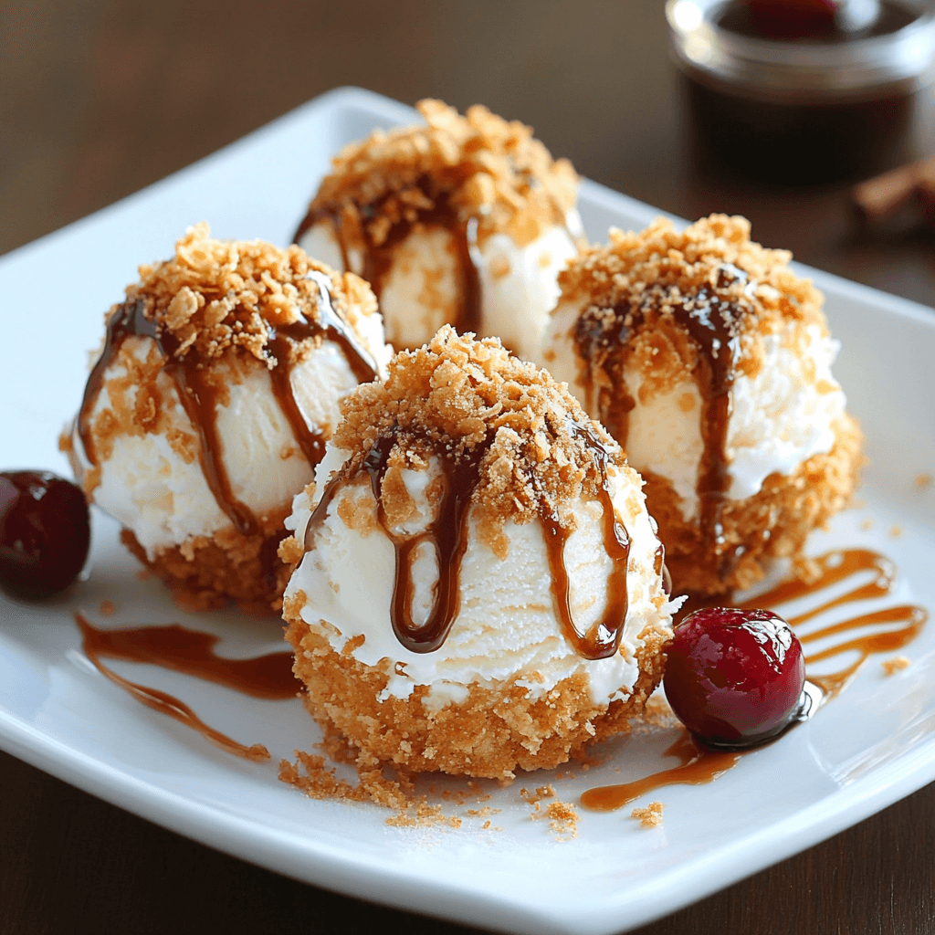 Mexican Fried Ice Cream