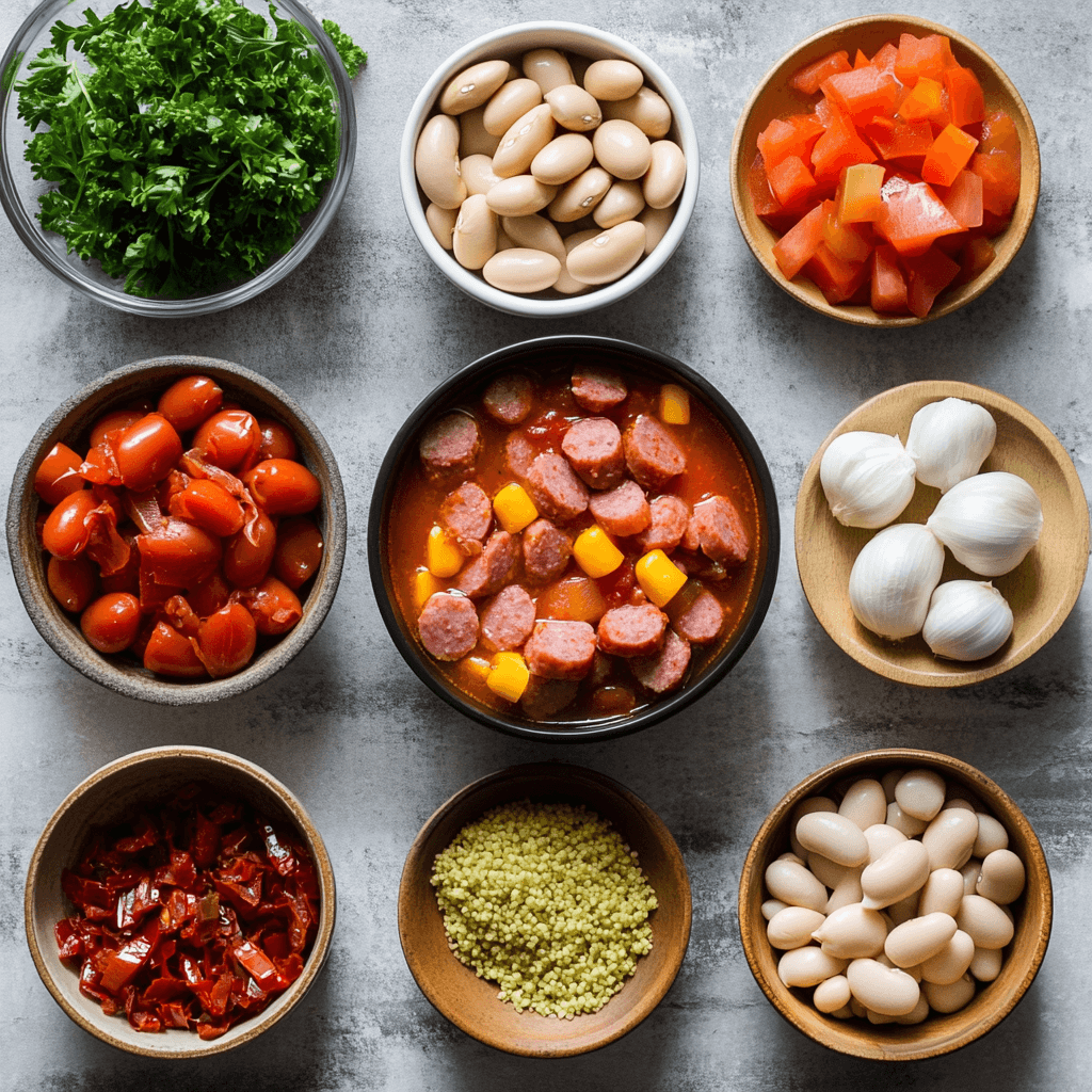 Spicy_Sausage_and_Bean_Soup_Ingredients