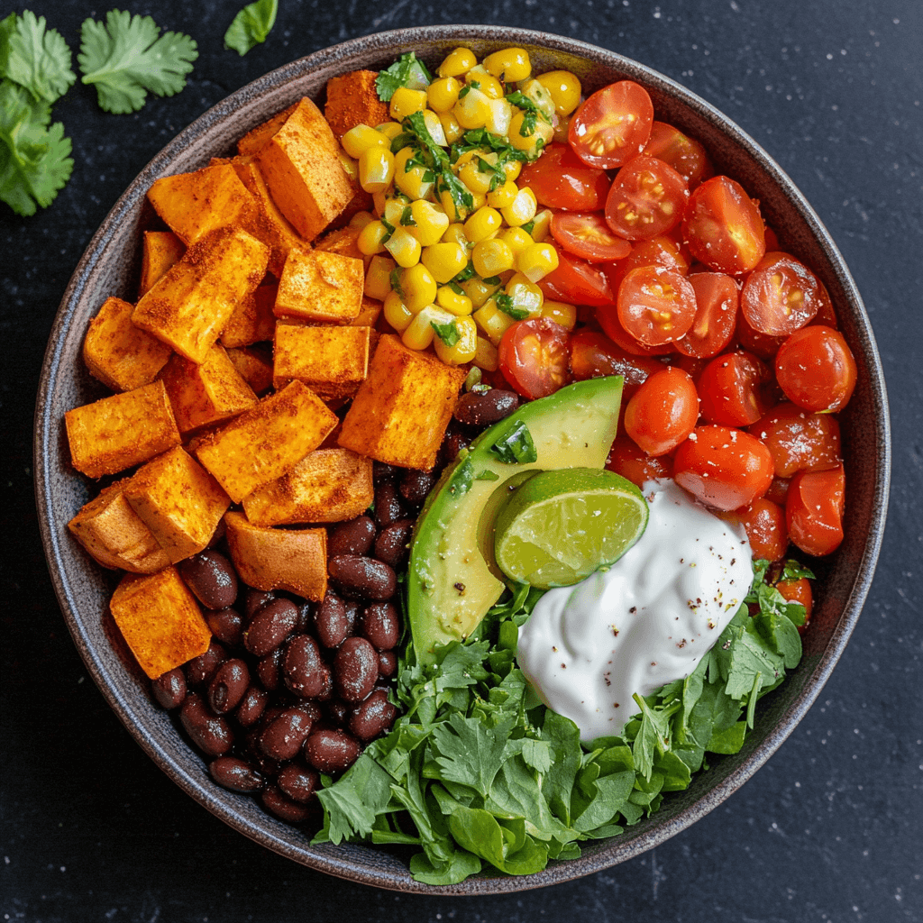 Sweet Potato and Black Bean Power Bowl