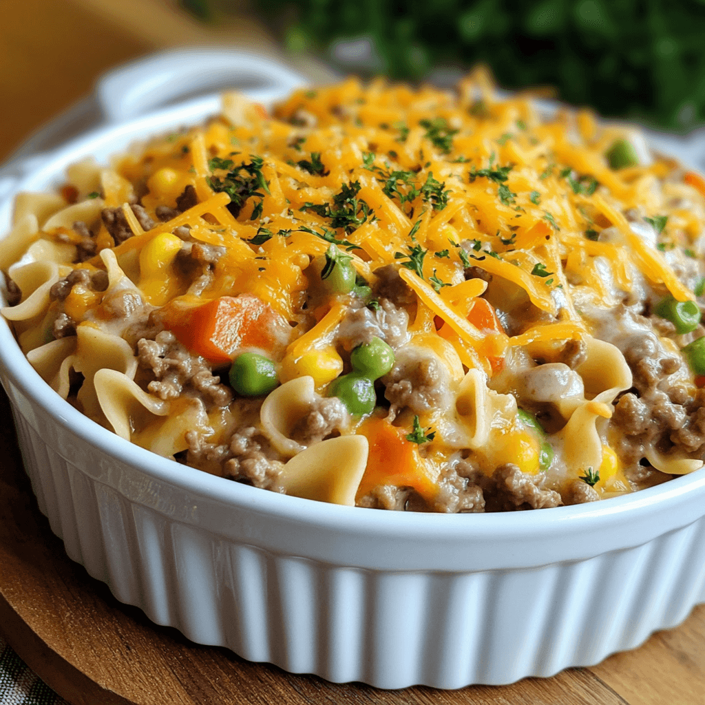 Angel Beef Casserole