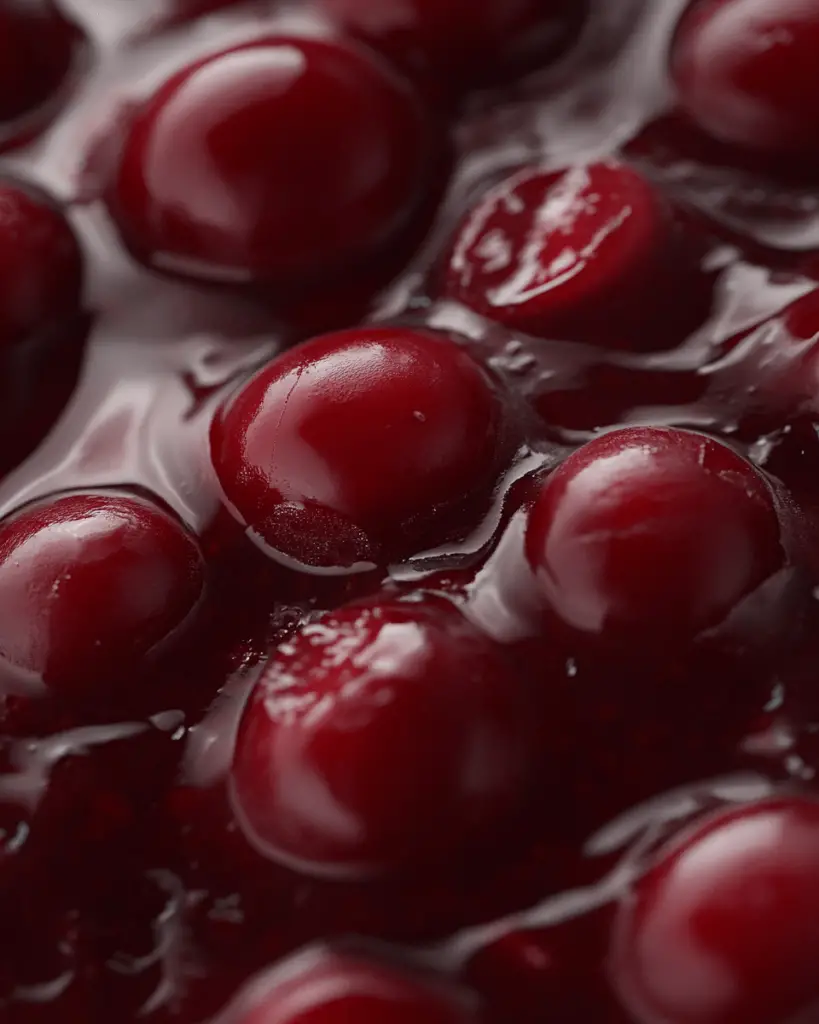 Maple Cranberry Butter ingredients