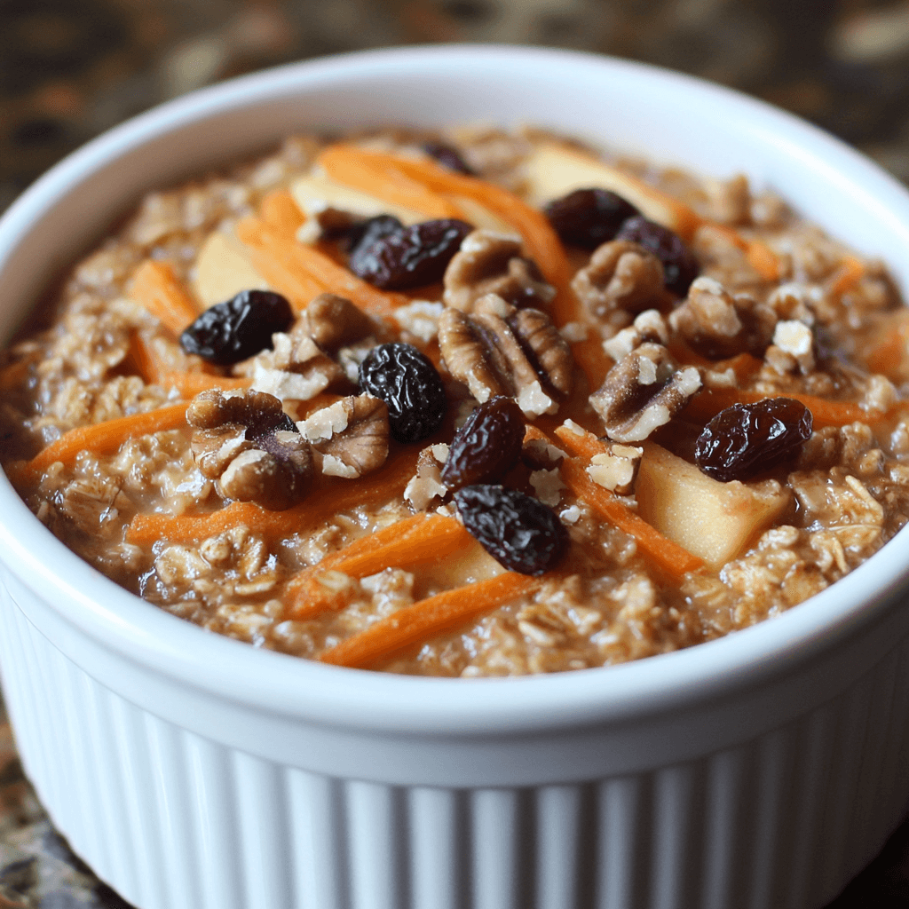 Morning Glory Baked Oats