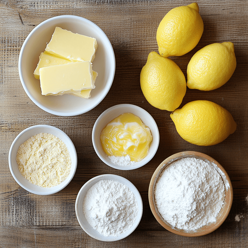 Baby Lemon Impossible Pies ingredients