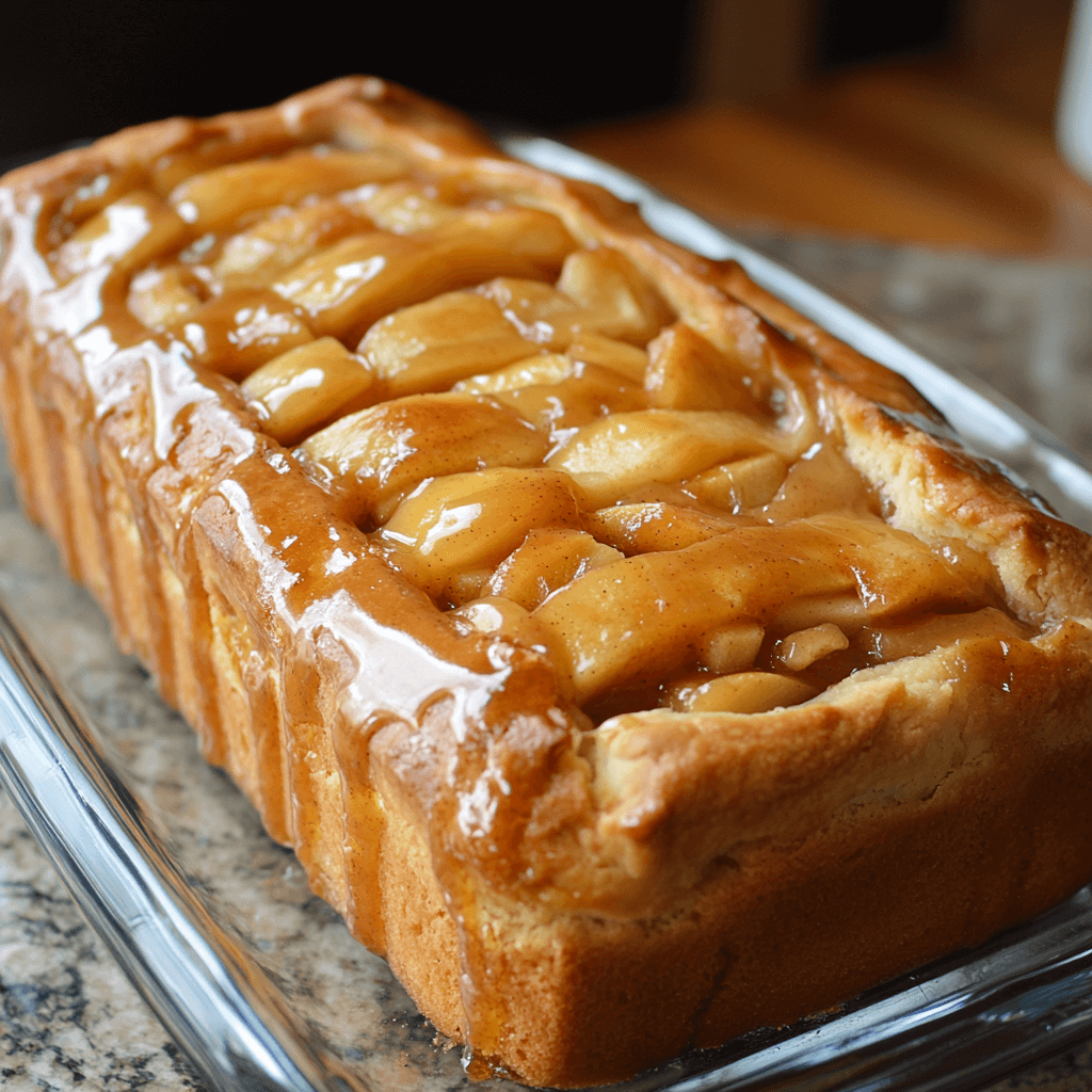 Cinnamon Apple Pie Bread