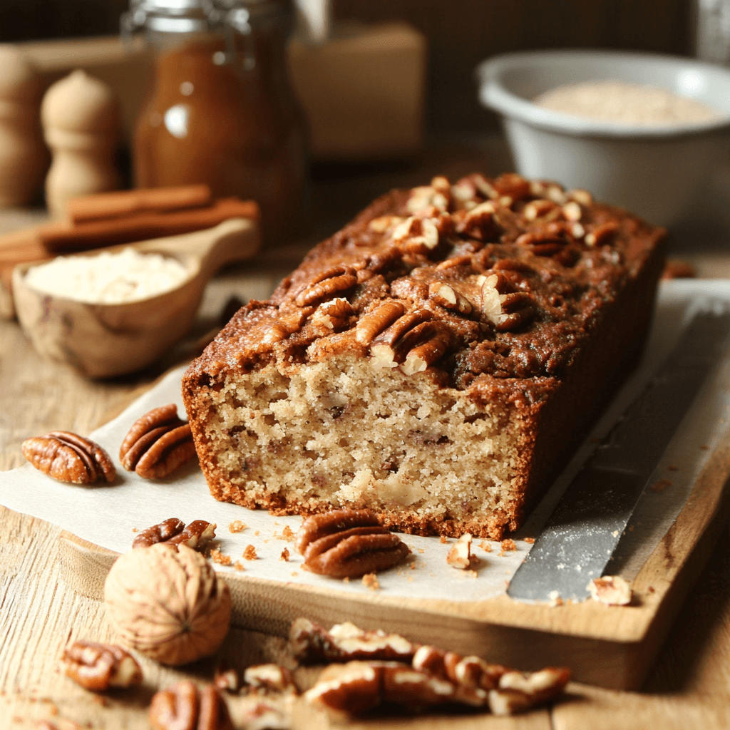 Cinnamon Sweet Alabama Pecanbread