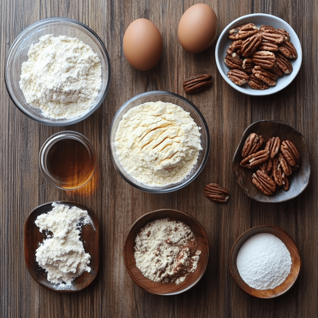 Cinnamon Sweet Alabama Pecanbread ingredients