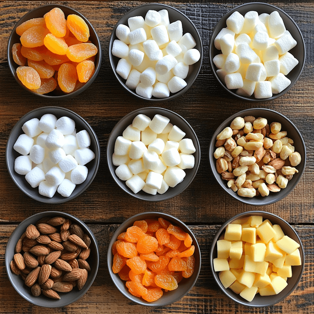  Homemade Honey Nougat Bars ingredients