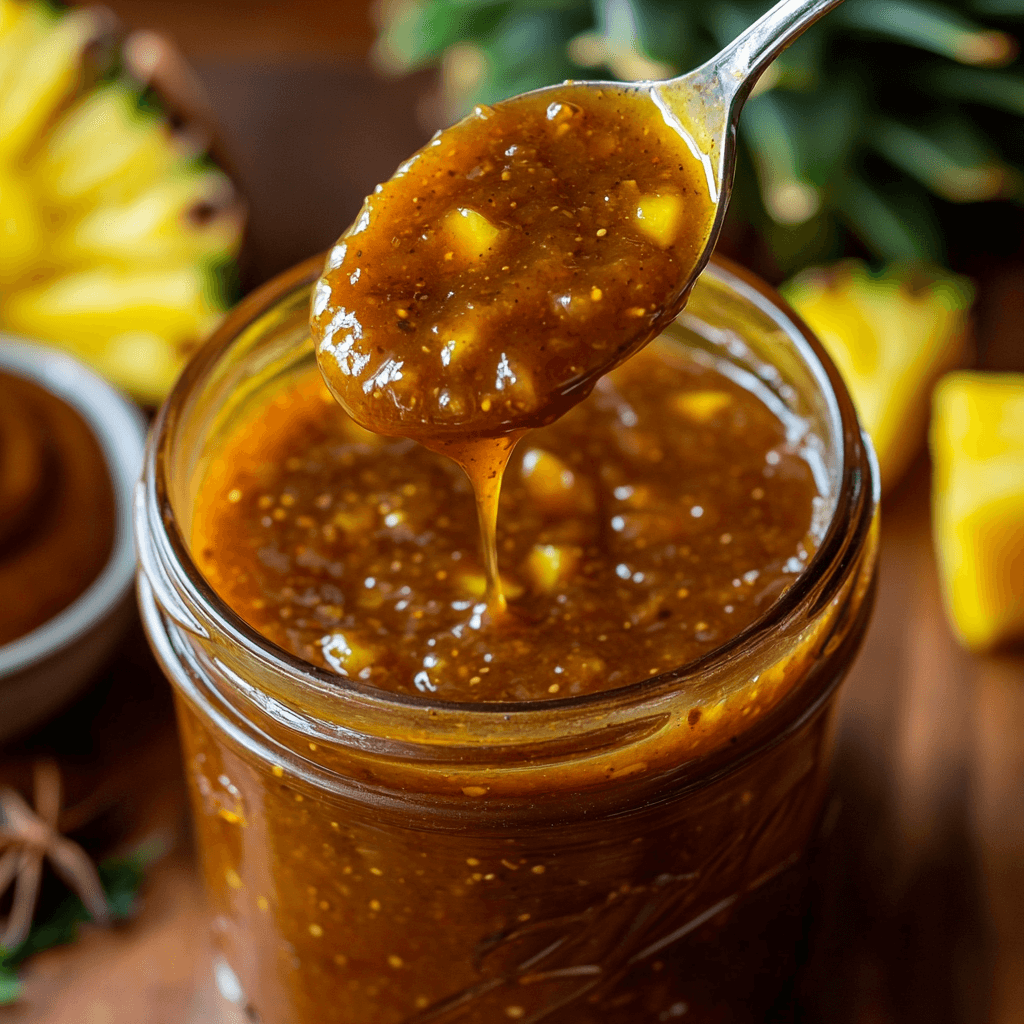 Pineapple Maple Barbecue Sauce