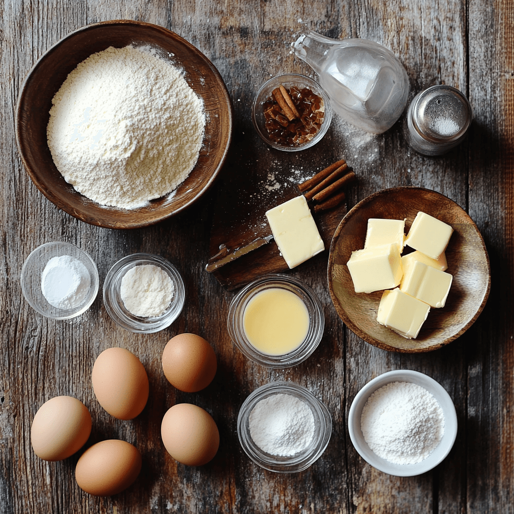 Amarula Malva Pudding ingredients