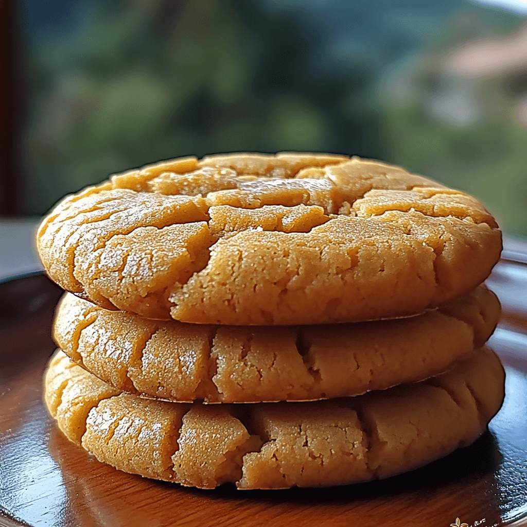Chewy Buttermilk Peanut Butter Bliss Cookies 