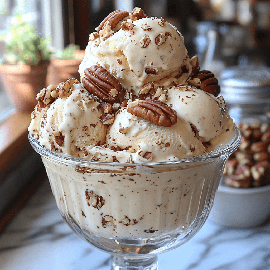 Classic Butter Pecan Ice Cream
