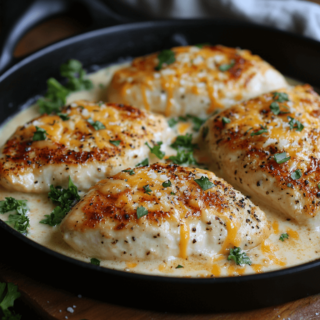 Creamy Ranch Chicken Skillet