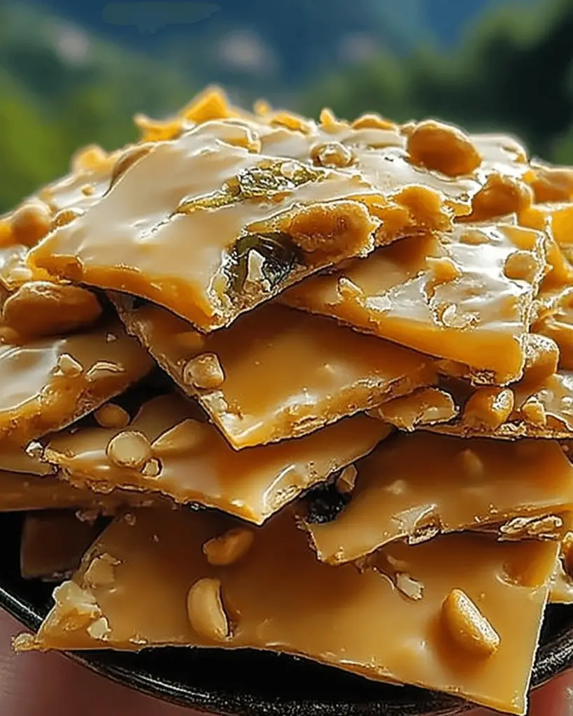 Jalapeño Peanut Brittle with a Kick