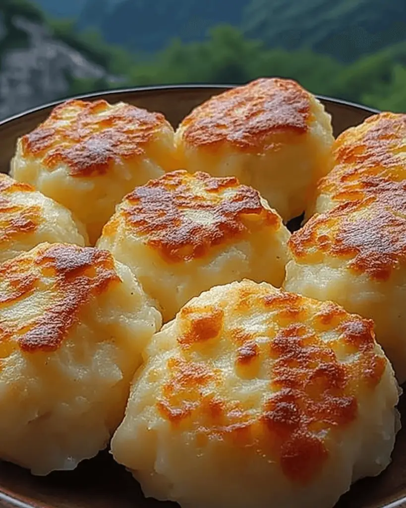 Leftover Mashed Potato Cheese Puffs 