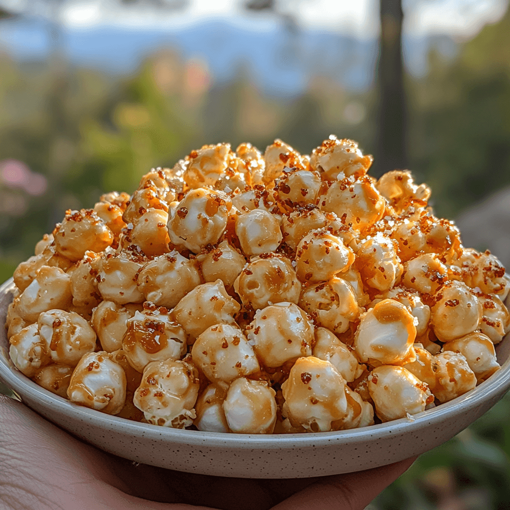 Marshmallow Caramel Corn