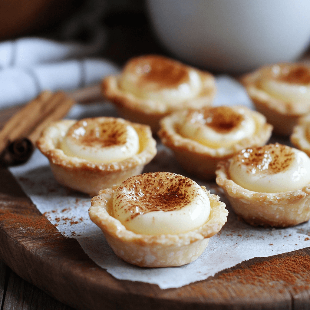 Mini Milk Tart Bites