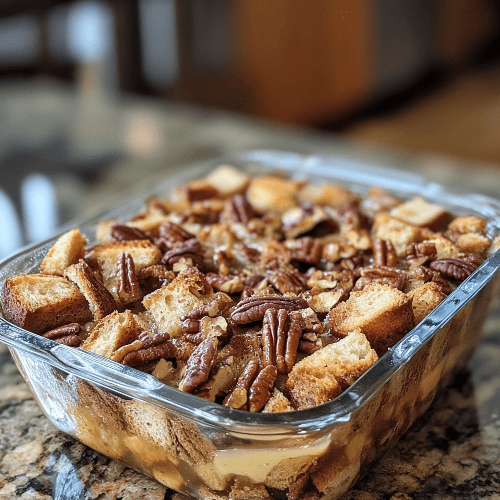 Pecan Pie Bread Pudding