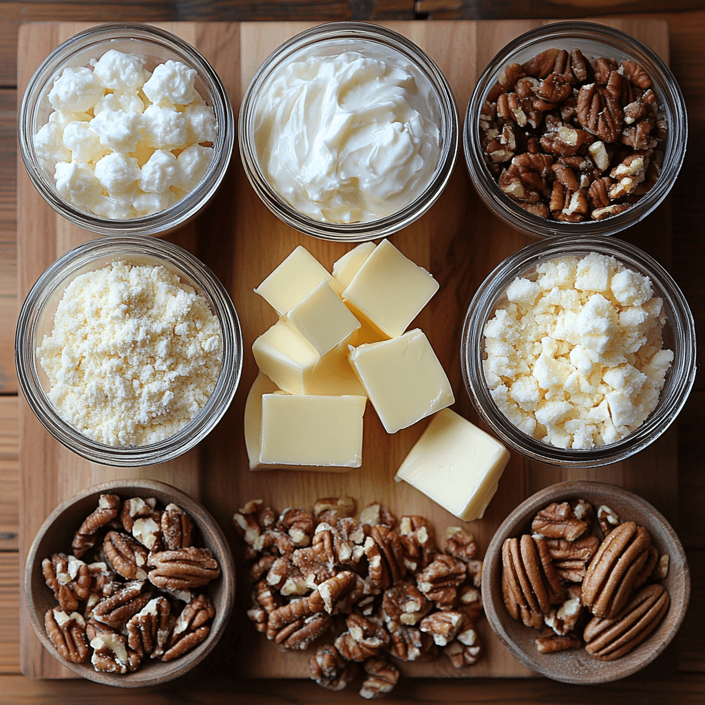 Praline Cake ingredients