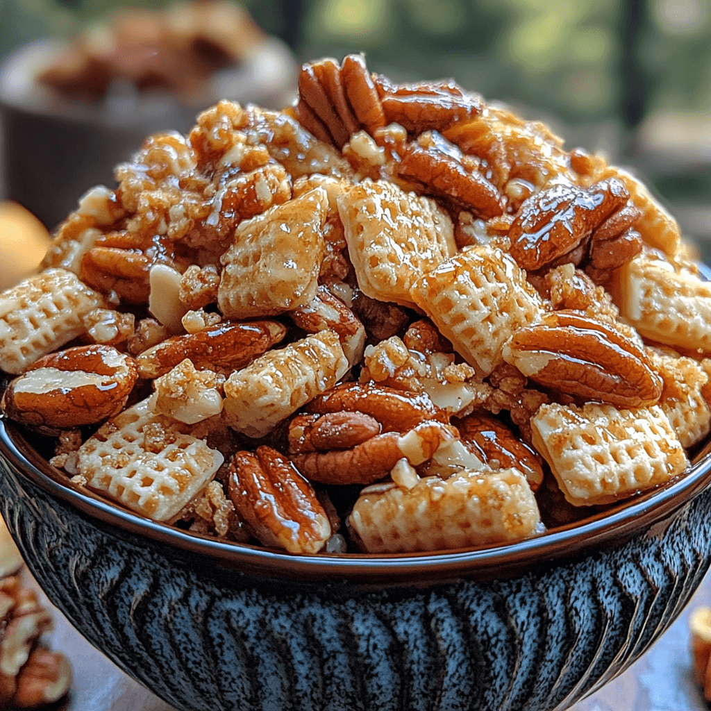 Praline Crunch with a Nutty Twist