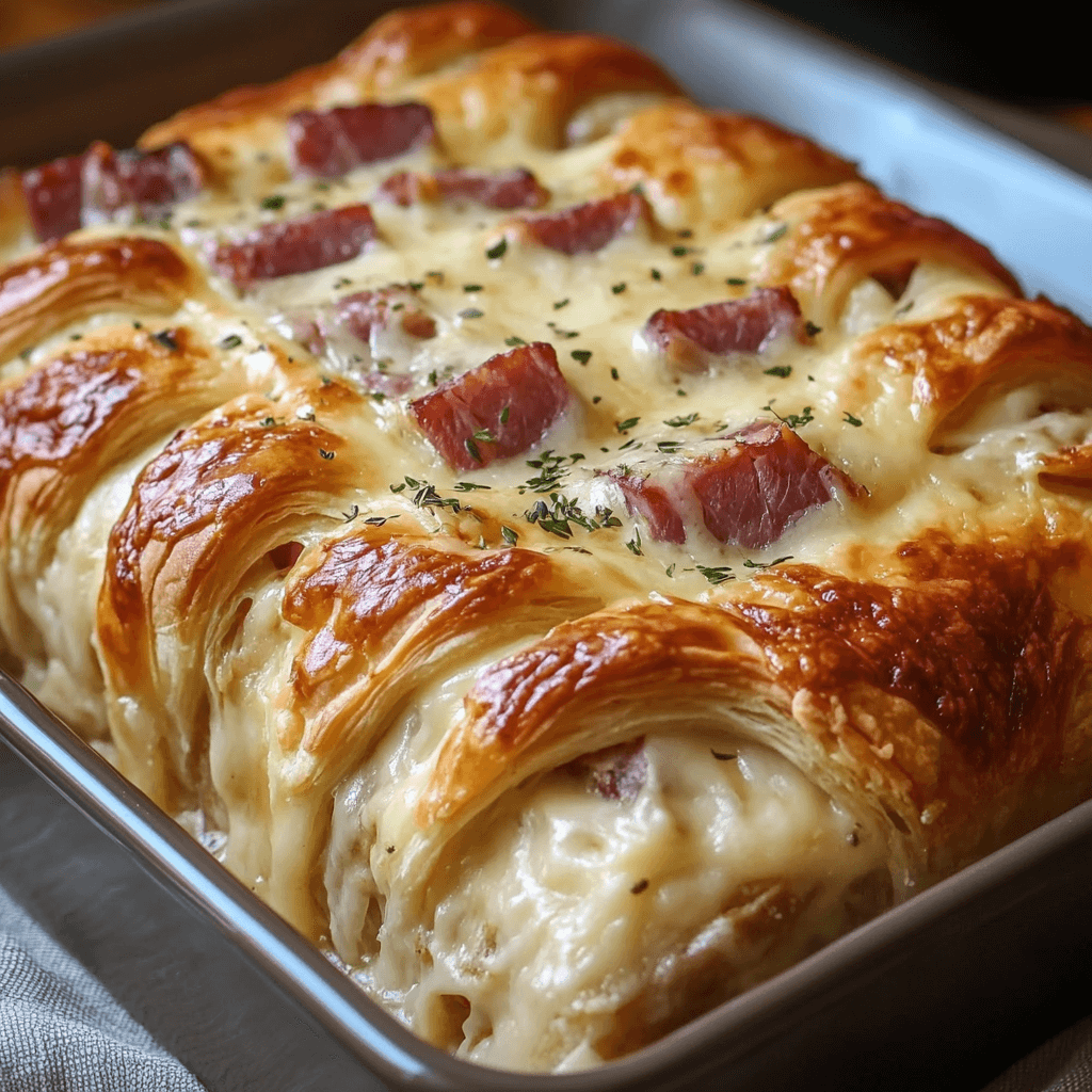 Reuben Crescent Bake