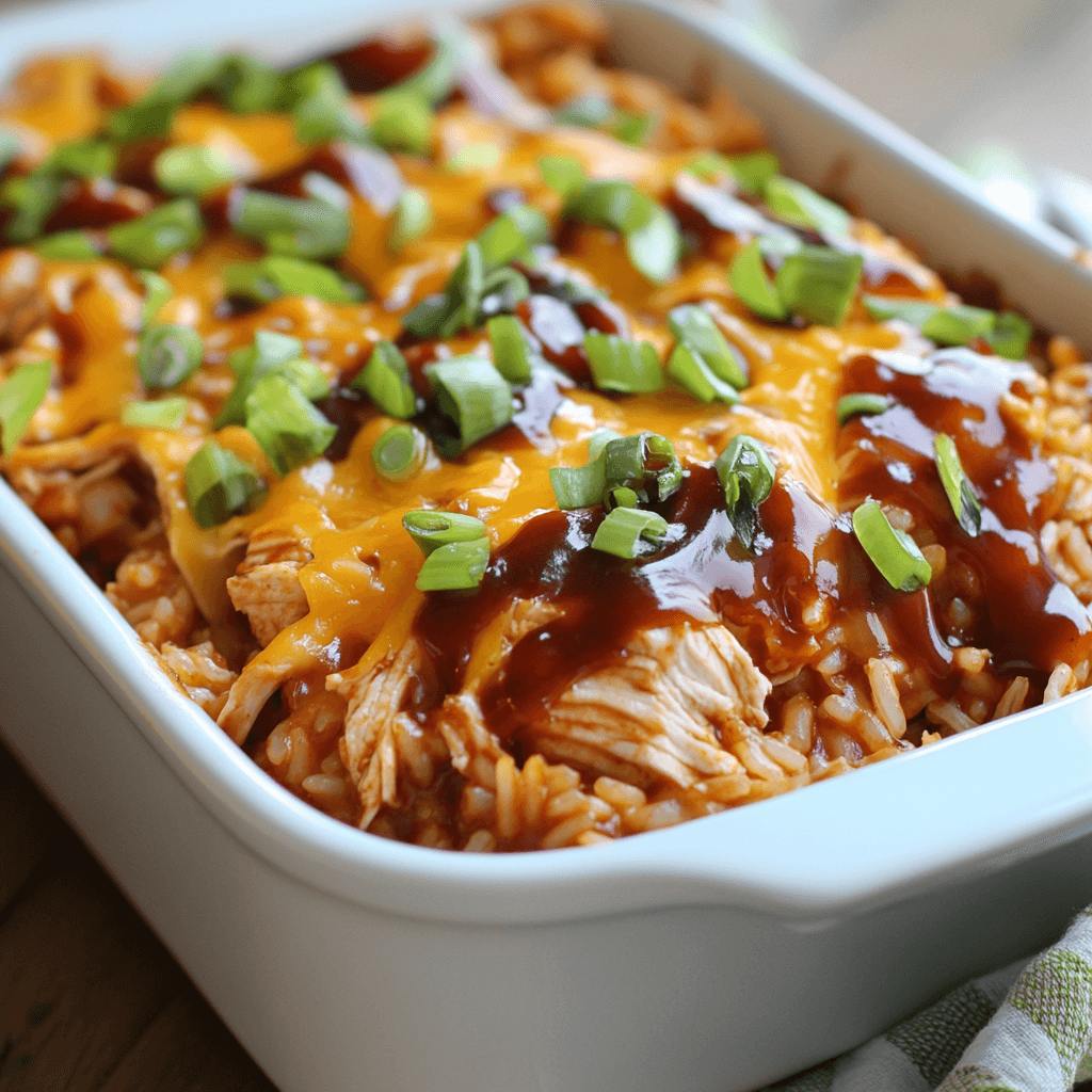 Smoky BBQ Chicken and Rice