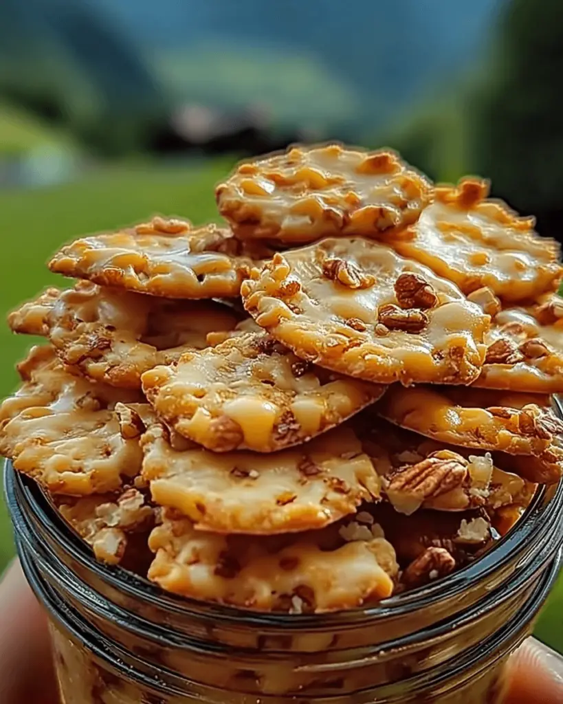 Southern-Style Nutty Cheese Crackers