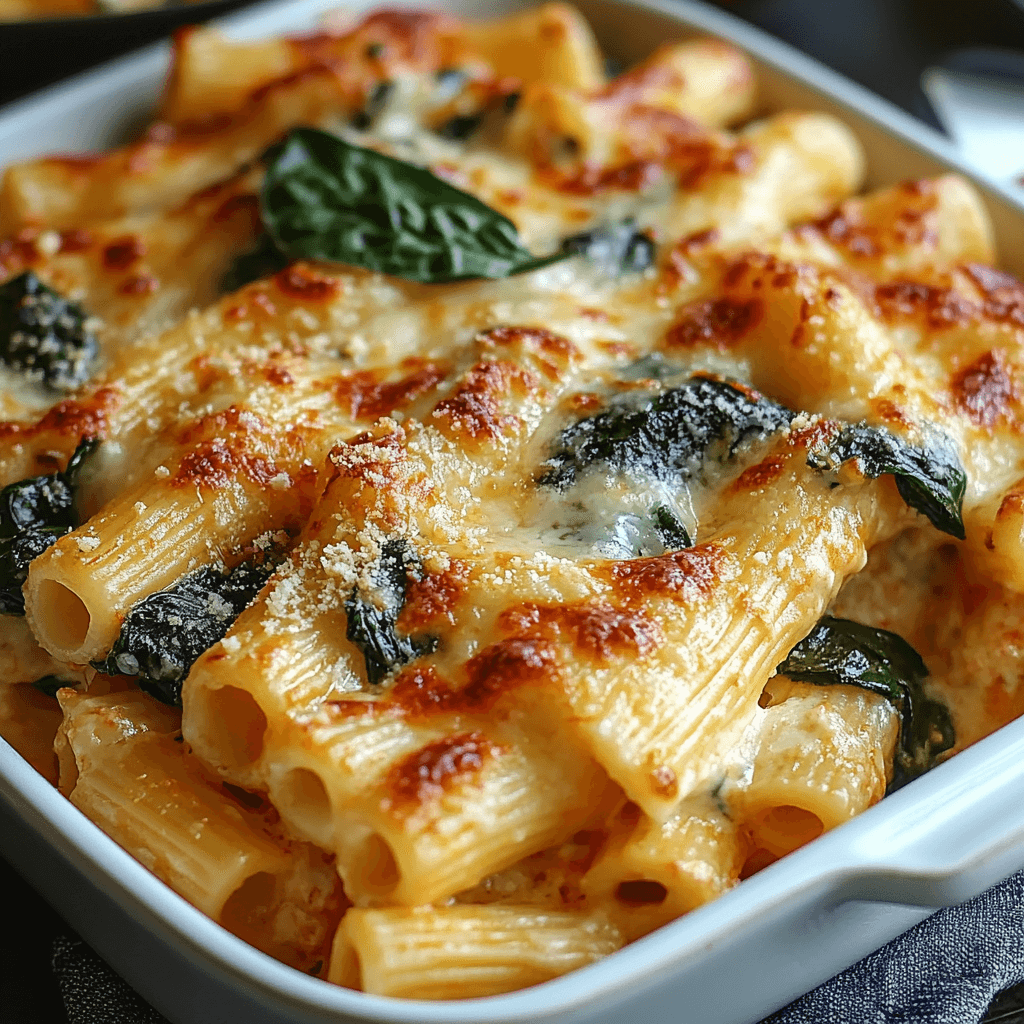 Spinach & Ricotta Pasta Bake