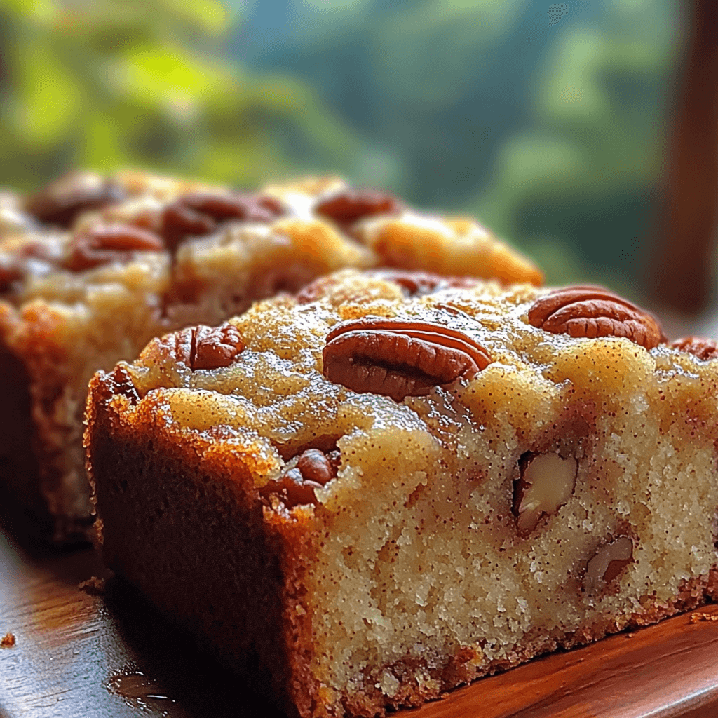 Sweet Cinnamon Alabama Pecan Loaf