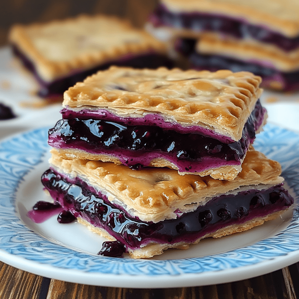 Homemade Wildberry Pop-Tarts