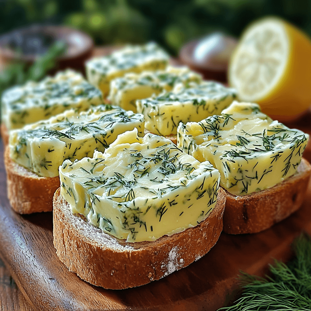 Amazing Garlic-Dill Butter for Sandwiches