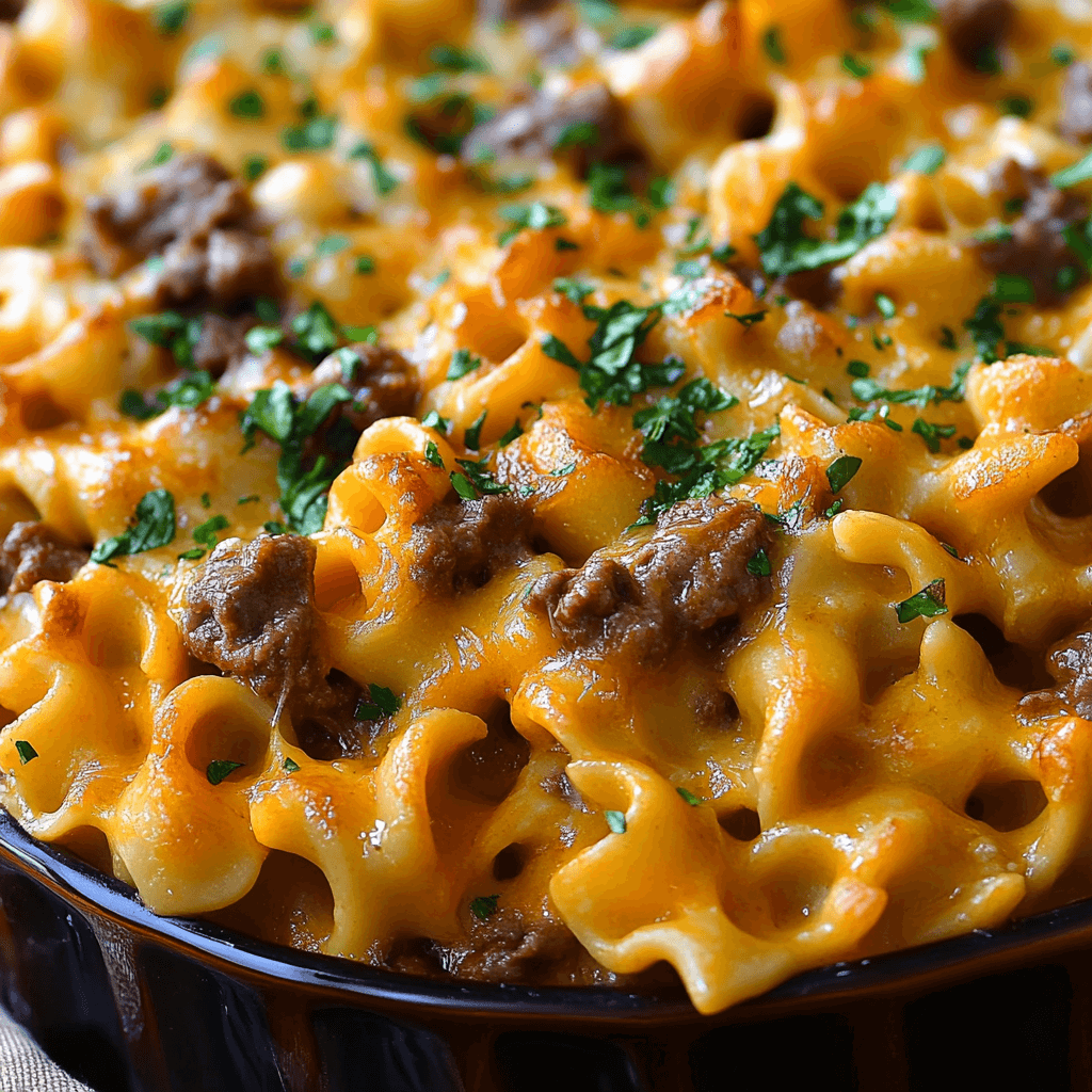 Beef Noodle Casserole
