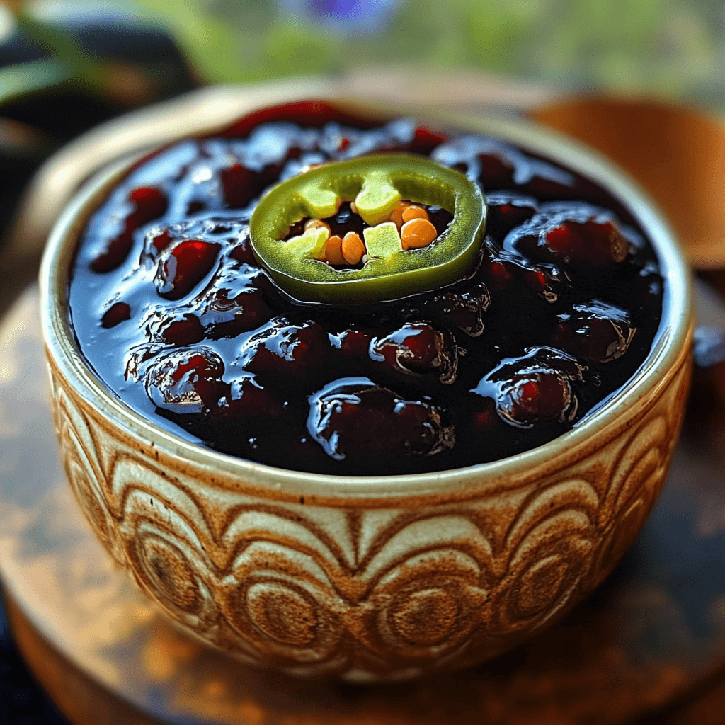 Blueberry Jalapeno Jam