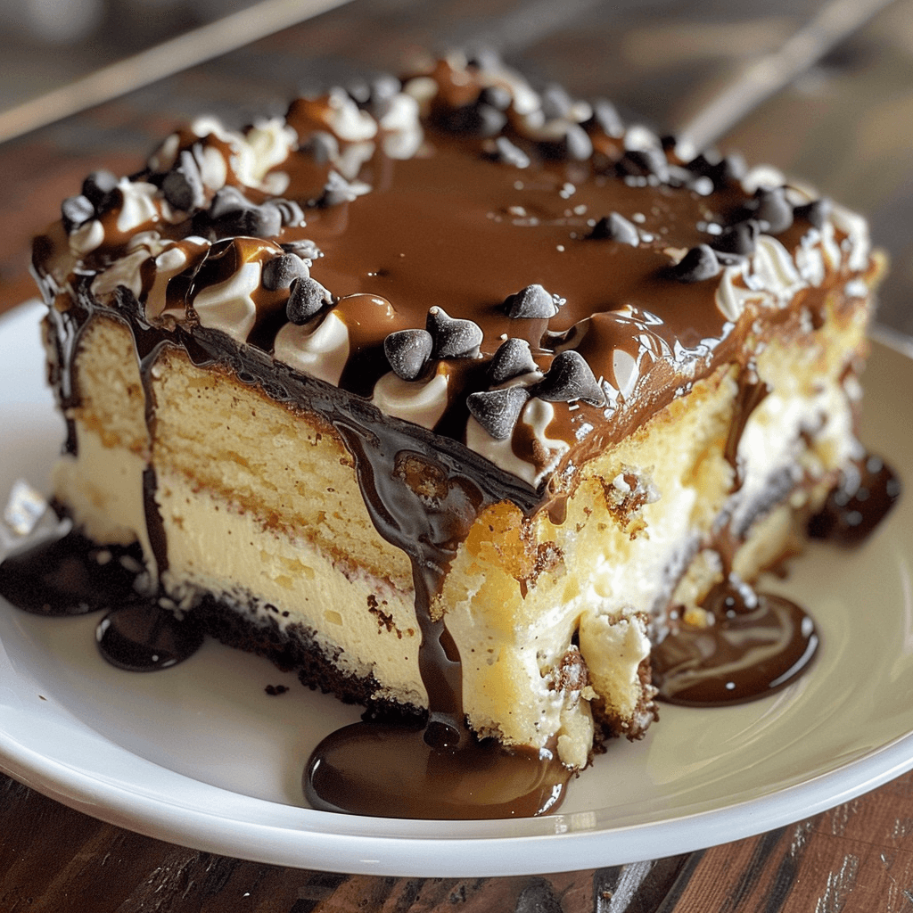 Boston Cream Poke Cake Recipe
