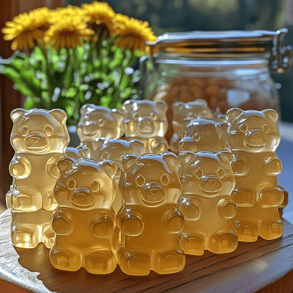 Dandelion & Honey Gummy Bears