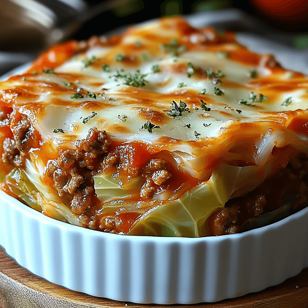 Delicious Stuffed Cabbage Roll Casserole