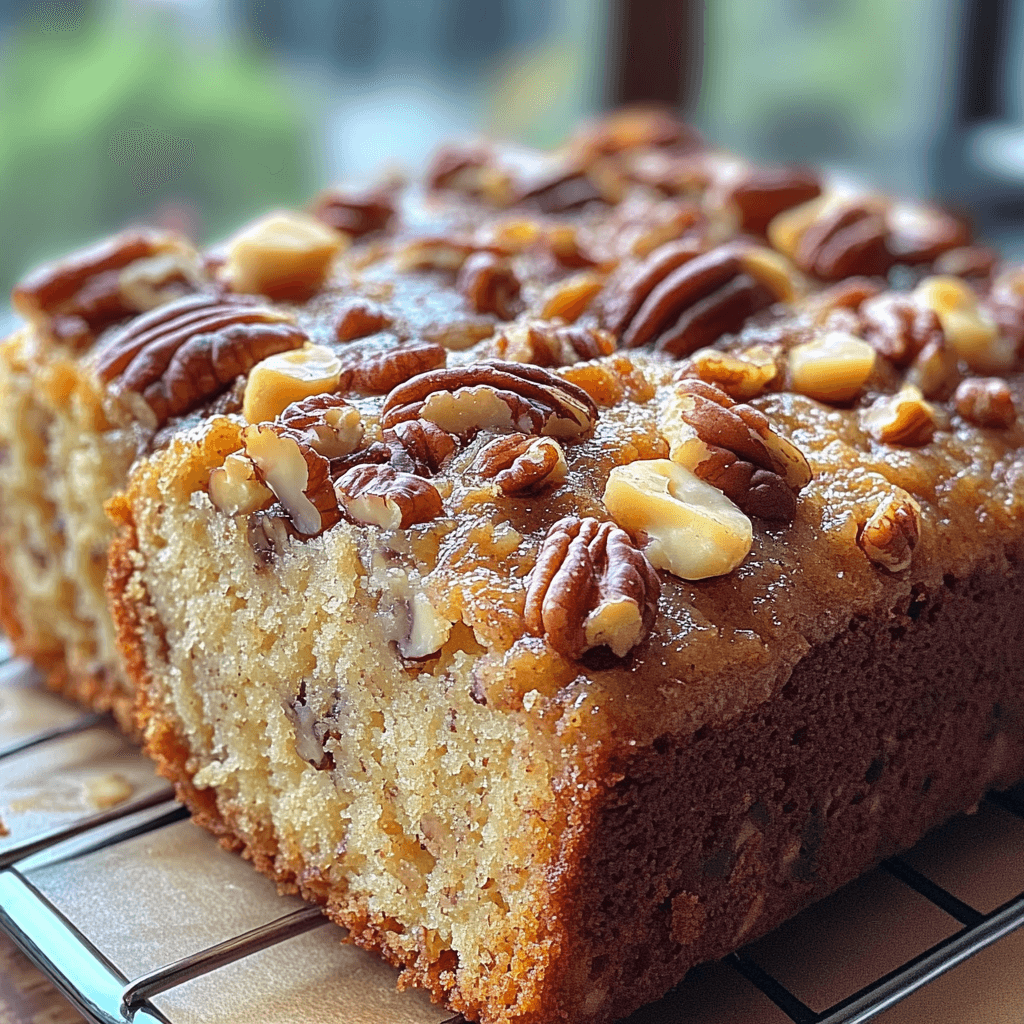 Easy Banana Pecanbread Bliss
