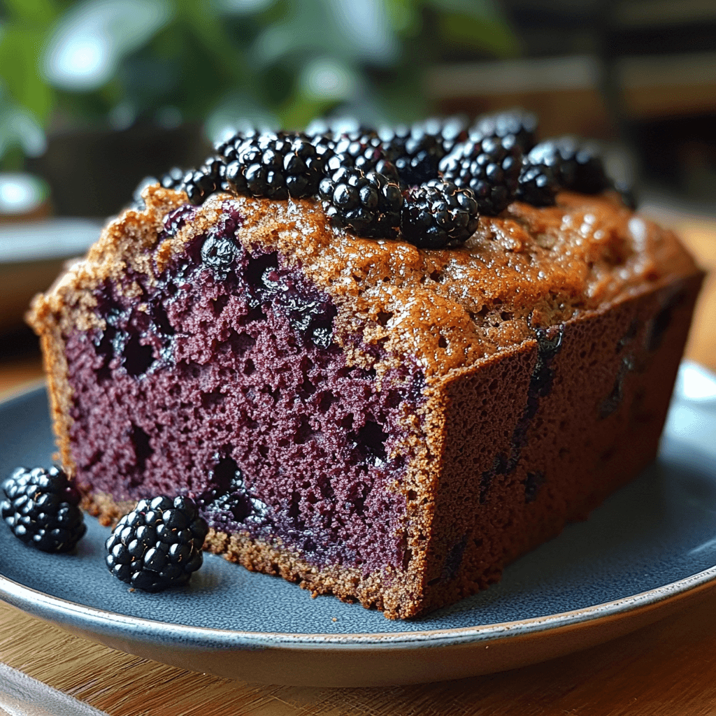 Easy Blackberry Bread