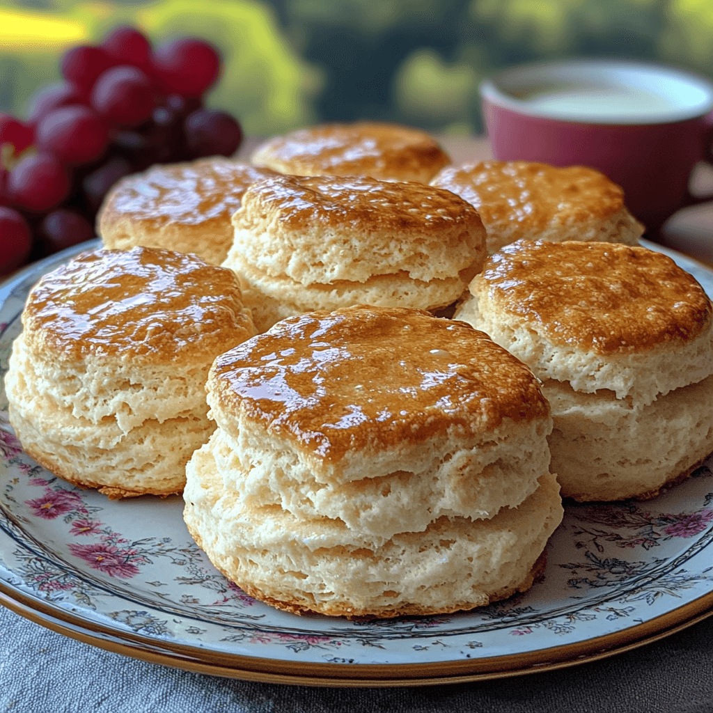 Fluffy Buttery English Style Scones