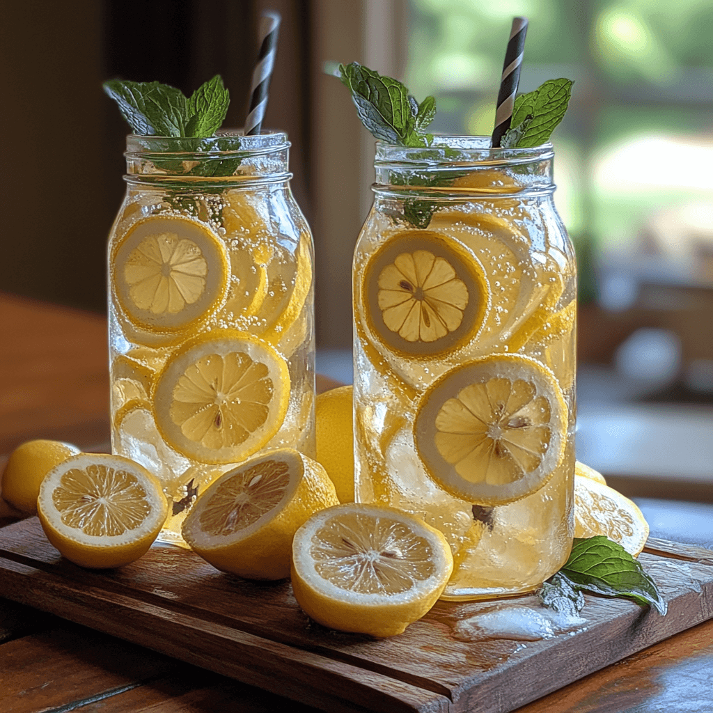 Homemade Lemonade & Infused Waters