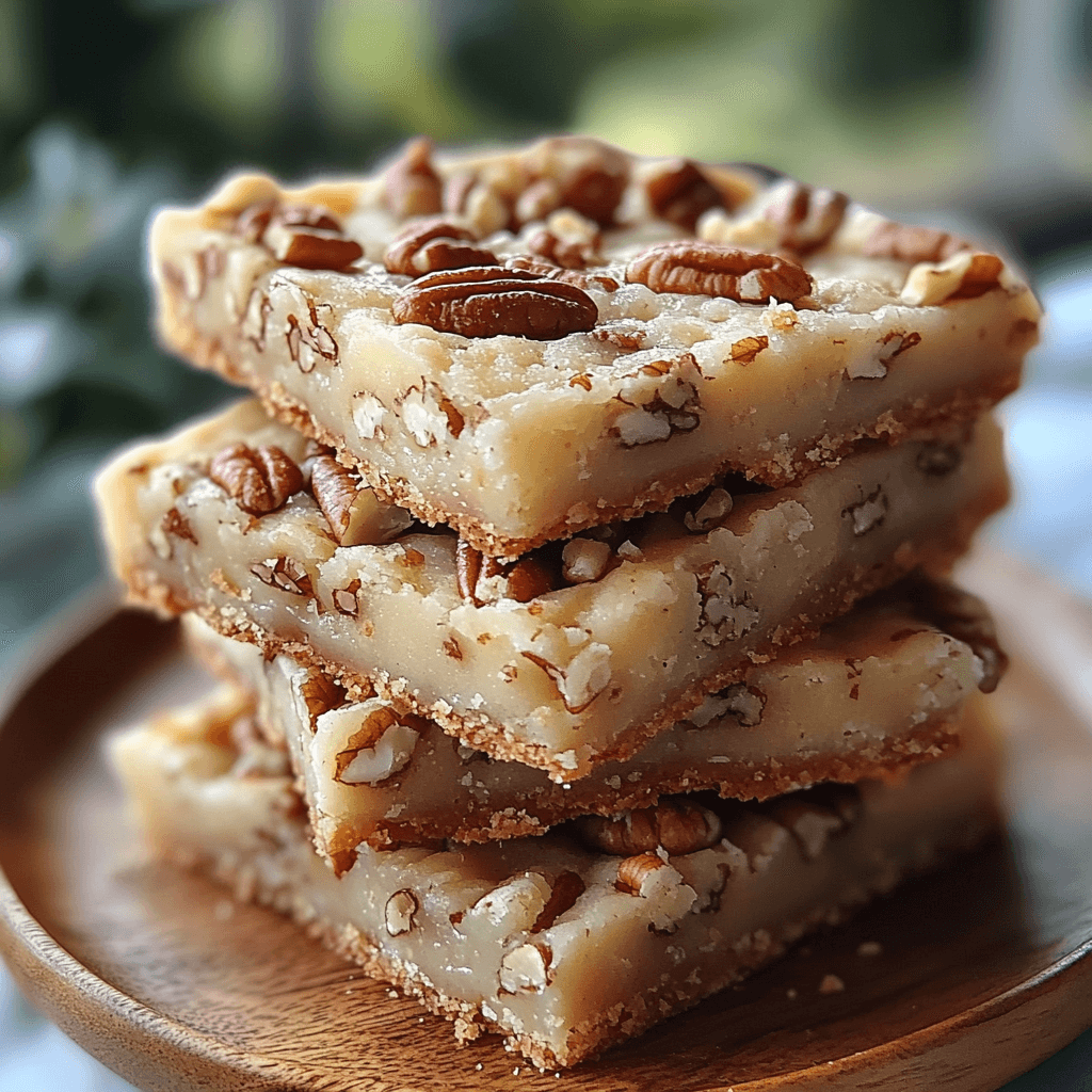 Irresistibly Buttery Pecan Shortbread Bars