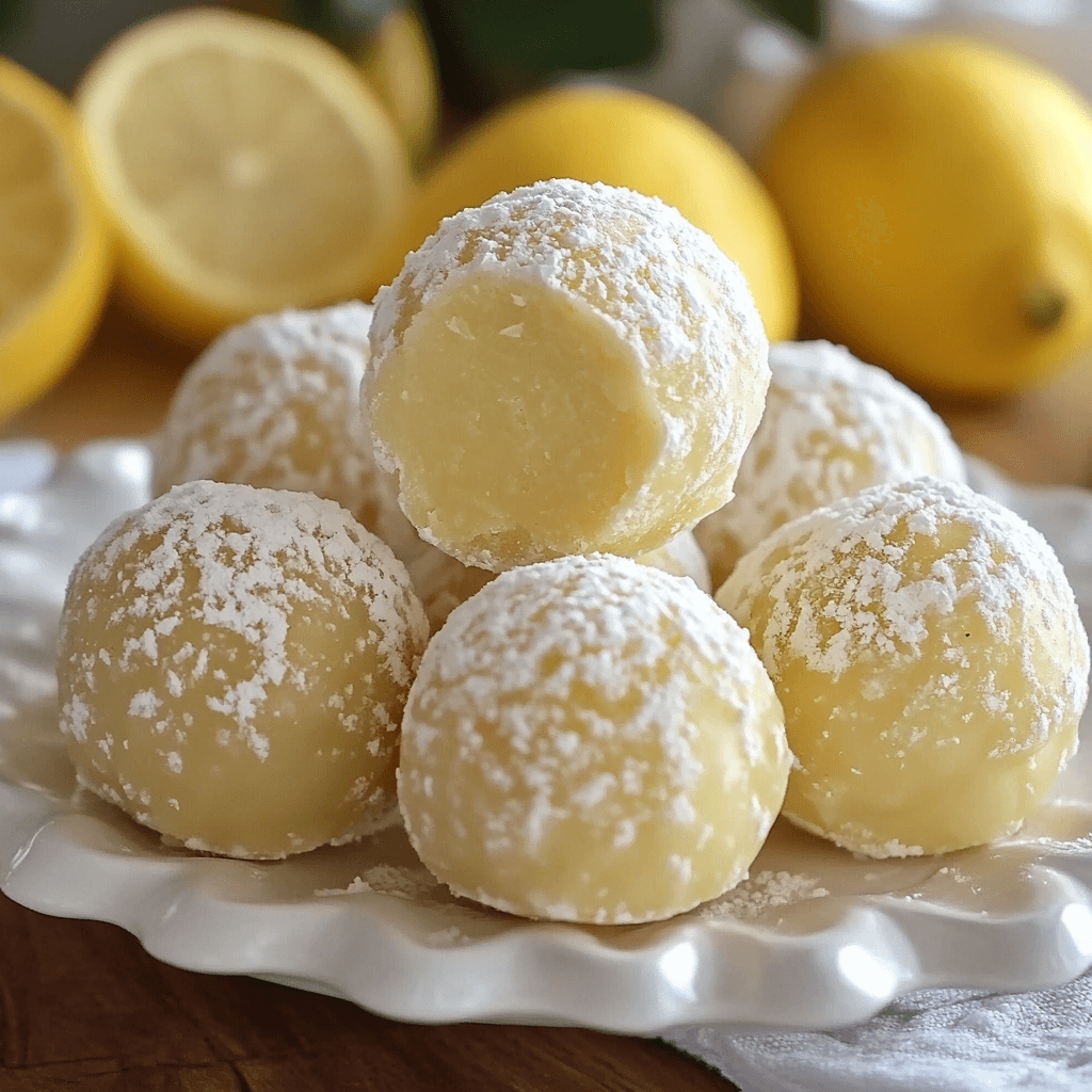 Lemon Truffles