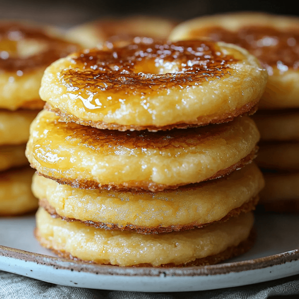 Luscious Lemon Curd Crème Brûlée Cookies 