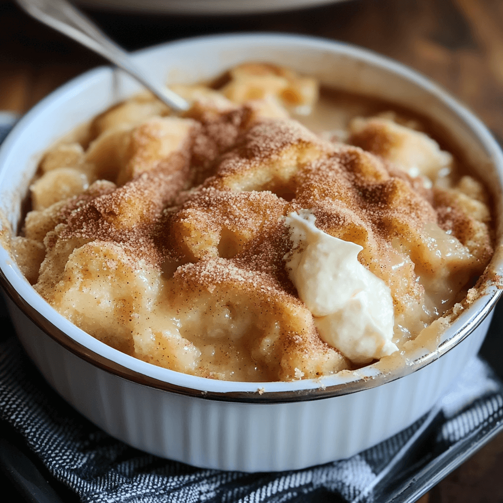 Sinfully Delicious Snickerdoodle Cobbler