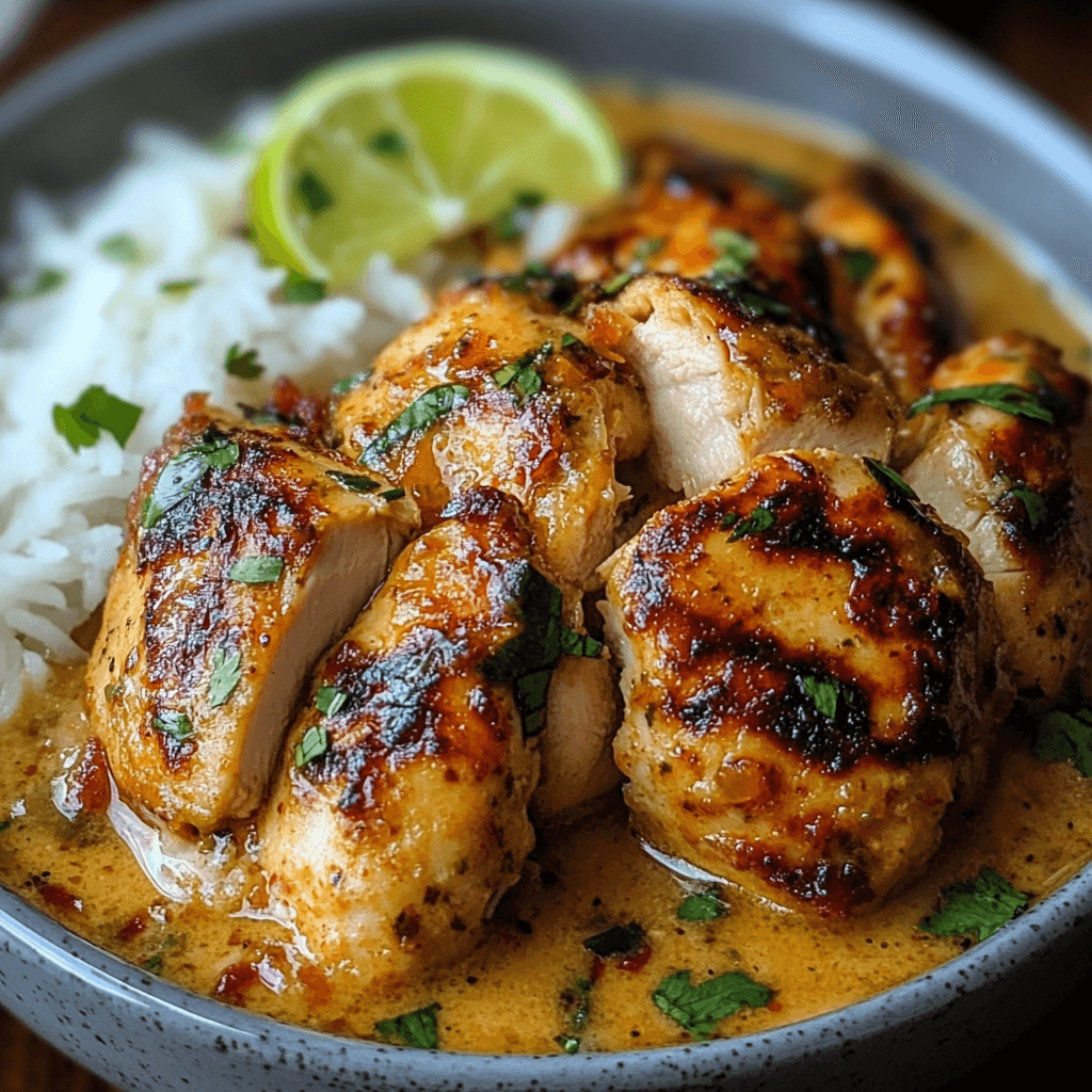 Spicy Brazilian Coconut Chicken