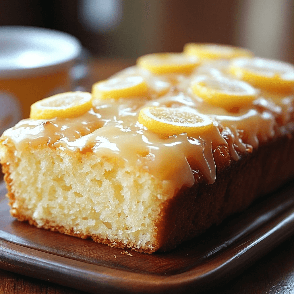 Starbucks Copycat Lemon Loaf 