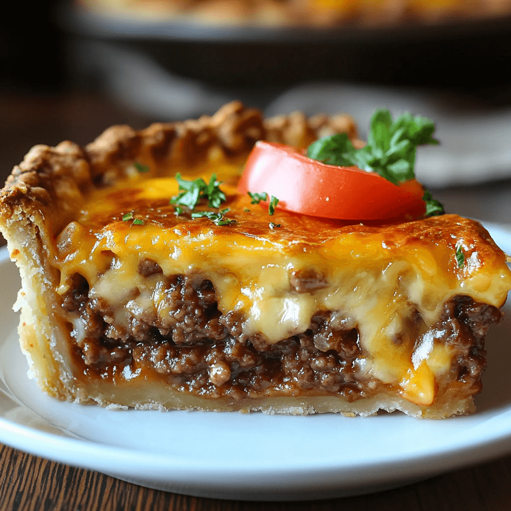 Satisfying Pioneer Woman Cheeseburger Pie