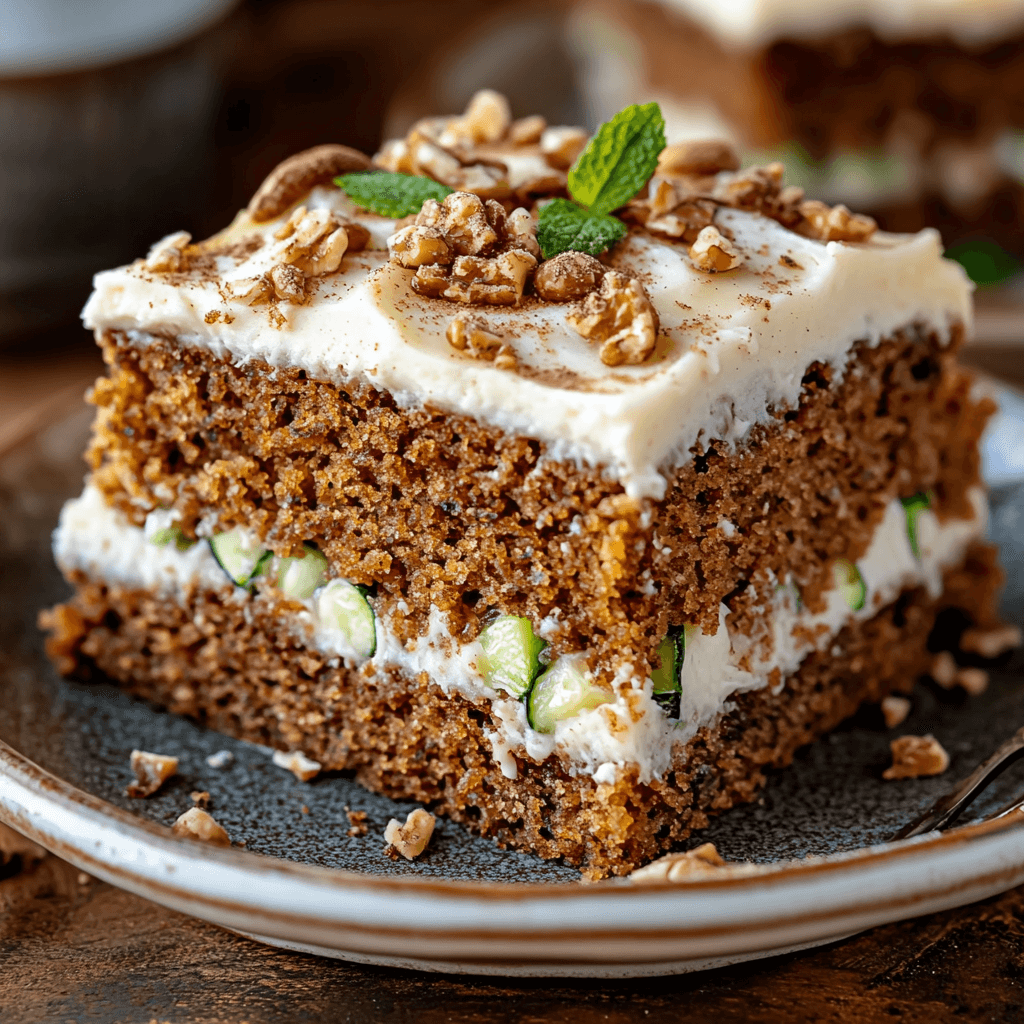 Delicious Zucchini Spice Cake