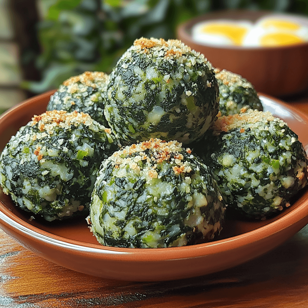 Spinach Ball Appetizers