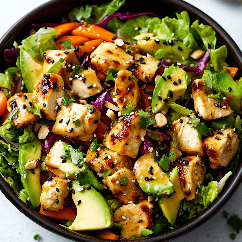 Sesame Chicken Salad